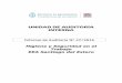 UNIDAD DE AUDITORÍA INTERNA - Argentina · El trabajo de campo se realizó del 3 al 5/10/2016. 3. Marco de referencia 3.1 Normativa Aplicable Ley Nº 19.587 de Higiene y Seguridad