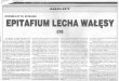 Historia i Dyplomacja | Patrzymy w przeszłość myślimy o jutrzeforeign.pl/.../2016/03/Epitafium-Lecha-Walesy-cz.3.pdf · LECHA (3) PO p(ñdniu, w piatek 22 grudnia 1995 r. , Lech