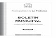 BOLETIN MUNICIPAL Oficial - Marzo 2020.pdfBOLETIN MUNICIPAL Impreso por el Municipio de La Matanza ... 23/06/2016 23/06/2016 MANRIQUE, LUJAN NOEMI 18418114 $ 20,000.00 29/06/2016 20/05/2016