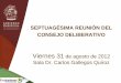 SEPTUAGÉSIMA REUNIÓN DEL CONSEJO DELIBERATIVOtransparenciaproturismo.imipens.org/wp-content/... · Guelaguetza de Oaxaca en Ensenada . Apoyo en difusión y promoción . Apoyo en