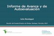 Informe de Avance y de Autoevaluación - RIMISP...Reunión del Consejo Directivo de Rimisp, Santiago, 5 de julio, 2013 Con base en proceso de autoevaluación y de preparación de informe