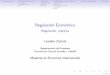 RegulaciónEconómica - Leandro Zipitria...Presentación Flexibilidad de precio Dinámica Credibilidad de las políticasCaptura regulatoriaCalidad Objetivos 1.Presentarlasprincipalesprácticasregulatorias