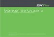 Manual de Usuario - ZKTeco Latinoamérica€¦ · Manual de Usuario Equipos y lectores con pantalla B/N Acerca de este Manual Este manual introduce a la interface del menú de operaciones