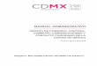 MANUAL ADMINISTRATIVO · 2018-11-13 · manual administrativo centro de comando, control, cÓmputo, comunicaciones y contacto ciudadano de la ciudad de mÉxico contenido i. marco
