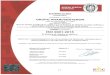 Sertenor 9001 ANARI-SERTENOR ORIGIN… · COMERCIAL ANARI, S.L. AVDA DE LOS OLMOS C PAB 5, 01013, VITORIA. indicadas a continuación, están cubiertas por la certificación concedida
