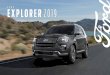 Ford Explorer 2019 | Catálogo, Ficha Técnica y ......Ford Explorer 2019 tiene toda la tecnología y poder que necesitas en cualquier camino; desde la ciudad hasta un nuevo lugar