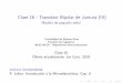 Clase 16 - Transistor Bipolar de Juntura (III) - Modelo de ...materias.fi.uba.ar/6625/Clases/Clase16.pdf · Clase 16 - Transistor Bipolar de Juntura (III) Modelo de pequena~ sena~