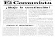 PARTIDO COMUNISTA INTERNACIONAL i Abajo la constituciOn · NOVIEMBRE de 1978 n!! 17 t' omunista PARTIDO COMUNISTA INTERNACIONAL precio: 15Ptas-2FF-1,SFS i Abajo la constituciOn !