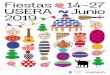 Fiest 14–27 USERA Junio 2019 · 2019-06-11 · 6 Fiestas barrio de Orcasur 15 Junio Plaza del pueblo F u s a N o c t a E l C o l e t a S a r a S o c a s E r i k a 19 – 21h. 2