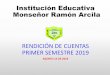 Institución Educativa Monseñor Ramón Arcila€¦ · mantenimiento y restructuracion de acometidas electricas, para aires y locaciones, para la institucion educativa monseÑor ramon