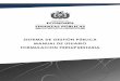 SISTEMA DE GESTIÓN PÚBLICA MANUAL DE USUARIO …sigep.sigma.gob.bo/comunicados/OTROS/2015/Manual... · REGISTRO DE LA PROGRAMACIÓN OPERATIVA ANUAL (POA) ..... 14 o 4.1 ELABORACIÓN