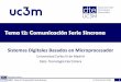 Tema 12: Comunicación Serie Síncrona - Academia …...Tema 12: Comunicación Serie Síncrona Sistemas Digitales Basados en Microprocesador Universidad Carlos III de Madrid Dpto