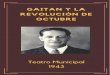 Gaitán - Webnode€¦ · Presentación En la década del veinte algunos colombianos empezaron a hablar de socialismo: de socialismo revolucionario, de la toma del poder, de la explotación