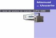 Manual Usuario - Invtek · Ethernet 10/100/1G x 1 Puertos COM . COM1 RS232,COM2 RS485 2W/4W,COM3 RS-485 2W CAN Bus ND HDMI Resolución 1280 x 720 RTC Incorporado (batería de litio