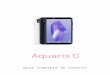 Aquaris C Guía completa de usuario · Primeros pasos Encendido y apagado Para encender tu Aquaris C presiona durante algunos segundos el botón de encendido/apagado que localizarás