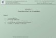 Modulo 1: Introducción a la Economía · INTRODUCCION A LA INGENIERIA INDUSTRIAL IND 633 Modulo 1: Introducción a la Economía UNIVERSIDAD TECNOLOGICA METROPOLITANA FACULTAD DE