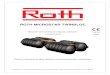 ROTH MICROSTAR TWINBLOC - Roth... · Manual de instrucciones de transporte, instalación . y mantenimiento . Planta de Tratamiento de aguas residuales urbanas para grandes colectividades