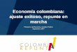Economía colombiana: ajuste exitoso, repunte en …...Economía colombiana: ajuste exitoso, repunte en marcha Ministerio de Hacienda y Crédito Público Septiembre 2017 Estrategia