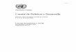 Comité de Políticas y Desarrollo · 2016-07-13 · Comité de Políticas y Desarrollo Informe sobre el quinto período de sesiones (7 a 11 de abril de 2003) Consejo Económico y
