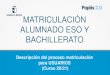 MATRICULACIÓN ALUMNADO ESO Y BACHILLERATOies-sotomayor.centros.castillalamancha.es/sites/ies-soto... · 2020-06-28 · Plazo de matriculación ESO y Bachillerato 30 de junio al 10