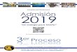 Folleto 3° Proceso Admision 2017 - Colegio Antofagastacolegioantofagasta.cl/admision/Folleto Admision 2019 (3 proceso).pdf · C.-El postulante junto a sus apoderados, participará