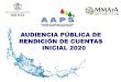 Presentación de PowerPoint€¦ · INICIAL 2020 • La Autoridad de Fiscalización y Control Social de Agua Potable y Saneamiento Básico ... 20 documentos de Planificación aprobados