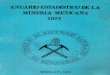 Anuario Estadístico de la Minería Mexicana, 1973 · ANUARIO BTADISTICO DE LA MINERIA MEXICANA 1973 MEXICO, D.F., 1974 . Title: Anuario Estadístico de la Minería Mexicana, 1973