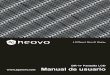 Contenido - AG Neovoservice.agneovo.com/download/user_manual/DR-17/DR-17 manual S… · 2 Precauciones Advertencia sobre la instalación • No cubra ni bloquee los orificios de ventilación