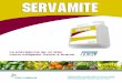 Producto inscrito en el Registro Oficial de Productos y Material … · 2018-05-09 · SERVAMITE® es un producto formulado a base de extractos vegetales de leguminosas y aceites