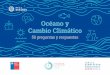 Océano y Cambio Climático - minciencia.gob.cl · 11 En esta búsqueda, y con motivo de la cumbre de acción climática COP25, hemos impulsado la organización del Comité Científico