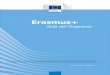 Erasmus+: Guía del programa...competencias de los jóvenes, así como su ciudadanía activa. Además, es necesario brindar a las organizaciones Además, es necesario brindar a las