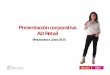 Presentación corporativa AD Retail€¦ · Presentación corporativa AD Retail Resultados a Junio 2015. Agenda 1. AD Retail S.A. 2. Administración 3. Resultados acumulados a Junio