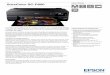 SureColor SC-P800 - Ofijet · 2016-09-15 · Esta impresora de calidad superior utiliza la tinta UltraChrome HD y resulta ideal para los fotógrafos y artistas profesionales que desean