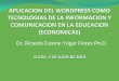 Dr. Ricardo Cosme Yúgar Flores Ph.D.ecorfan.org/coloquios/5toanual/13.COLOQUIO.pdf · 2014-09-10 · calendario de evaluaciones retraso en presentacion de calificaciones de forma