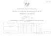 Mathematicsarchive.maths.nuim.ie/staff/dmalone/StateExamPapers/... · 2016-06-13 · page running Junior Certificate 2016 Page 3 of 23 Mathematics Paper 2 – Higher Level Question