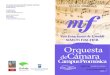 Las Estaciones de Vivaldi SIMON FISCHER Orquesta...Las cuatro estaciones de Vivaldi “Il cimento de l'armonia e l'invencione” Concerto n.º 1 en mi mayor, Op. 8, RV 269, La primavera