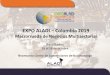 EXPO ALADI Colombia 2019 · 7 publicaciones sobre EXPO ALADI en octubre de 2019 5 publicaciones durante los días de la rueda 264 Reproducciones de vídeo. 22.283 Audiencia alcanzada