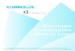 Catalogo Iluminacion Domus Line - CUINSOLcuinsol.com/catalogo/Catalogo Iluminacion Domus Line...1 Catalogo Iluminacion Domus Line 2017 P.I. MASSANASSA, C/CAMI VELL DE L’ASSAGADOR,