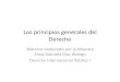 Los principios generales del Derecho - UNAMpaginaspersonales.unam.mx/app/webroot/files/4510/Los... · 2020-04-20 · principios generales del Derecho como parte del Derecho natural