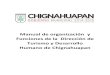 Manual de organización y Funciones de la Dirección de ...chignahuapan.gob.mx/wp-content/uploads/2016/02/12... · Reglamento De Turismo Municipal De Chignahuapan, Puebla. Reglamento