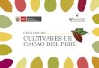 CULTIVARES DE CACAO DELPERÚ - Gob · de árboles promisorios de la colección Mendis Paredes (cMP), ni del instituto de cultivos tropicales (ict) el presente catálogo tiene como