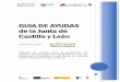 GUIA DE AYUDAS de la Junta de Castilla y León · AYUDAS Y SUBVENCIONES PARA LAS ADMINISTRACIONES PÚBLICAS 22. Subvención, cofinanciada por el Fondo Social Europeo, dirigida a entidades