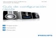 Guía de configuración rápida - Philips · 2008-06-16 · microcadena Hi-Fi inalámbrica del modo ad-hoc al modo de infraestructura. Compruebe también que el SSID, la dirección