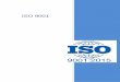 ISO 9001 · 2019-12-10 · A ISO 9001 foi elaborada pelo Comitê Técnico Quality Mangement and Quality Assurance(ISO/TC 176), este documento resulta da revisão publicada pela ABNT,