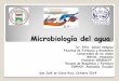 MICROBIOLOGIA DEL AGUA - Costa... · Calidad del agua El agua es un alimento esencial para los seres vivos La calidad del agua puede fácilmente alterarse por la contaminación con
