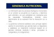GENOMICA NUTRICIONAL 2012-II [Modo de compatibilidad] · 2012-12-29 · GENOMICA NUTRICIONAL Concepto in genes influencethebody'sresponseto diet and nutrition.Forexample, people with
