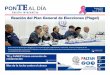 Reunión del Plan General de Elecciones (Plagel) · 2 0 A partir del 17 de octubre de 2018 1 VER PÁGINA 2 AQUÍ Reunión del Plan General de Elecciones (Plagel) TE y CoNEP firman
