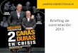 Briefing de contratación 2013 - Teatro Romea...DOS CARADURAS EN CRISIS Briefing de contratación AREVALO Y BERTIN, MELLIZOS: EL ESPECTÁCULO • Nuevo espectáculo renovado para 2013