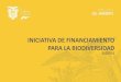 INICIATIVA DE FINANCIAMIENTO PARA LA BIODIVERSIDADnbsapforum.net/sites/default/files/5. Fernando Andrade BIOFIN.pdf · que integre insumos de Biodiversidad, ... Proponer un portafolio