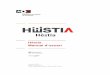 Programari Hestia, Guia per als Usuaris · Manual d’usuari Manual_Usuari_Hestia_2017.docx pàg. 5/106 1 Connexió La pantalla inicial del programa estableix la connexió entre el